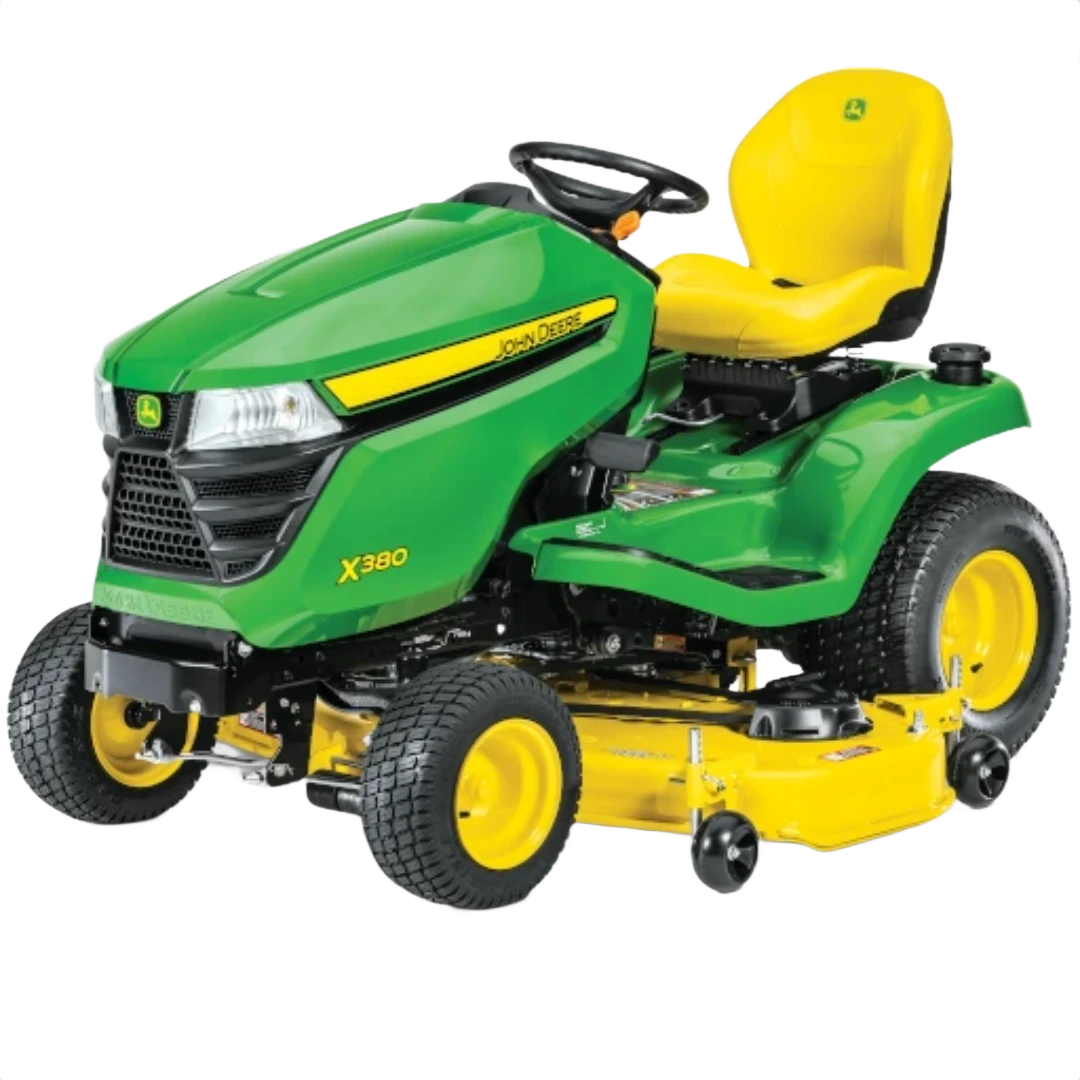 John Deere X380 Lawn Tractor with 54-In. Accel Deep Deck