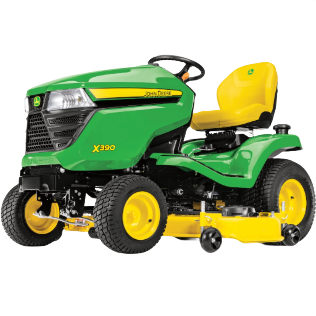 John Deere X390 Lawn Tractor with 48-In. Accel Deep Deck