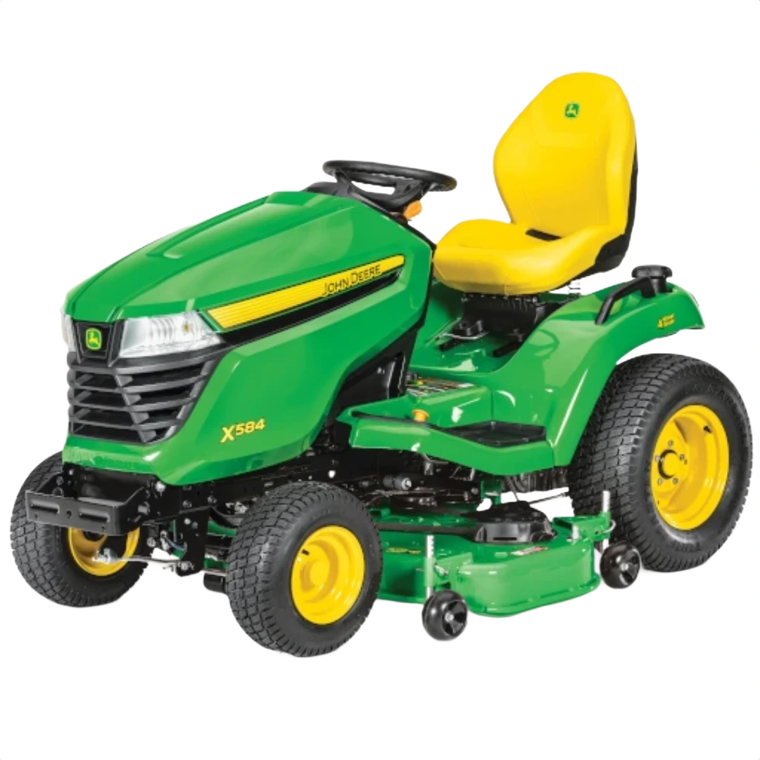 John Deere X584 Lawn Tractor with No Deck