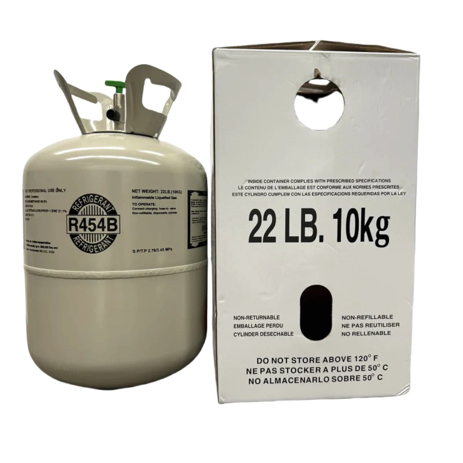 22LB R454B (R-454B) Refrigerant Gas