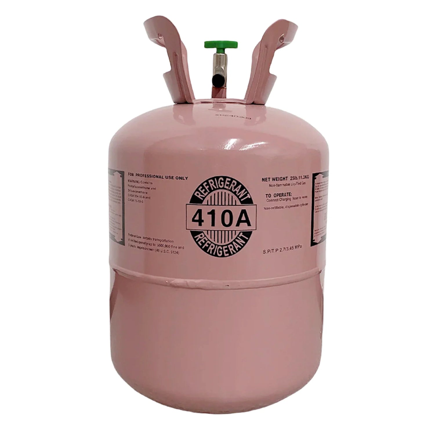 25 lb R410A Refrigerant Gas for AC and Heat Pump Systems