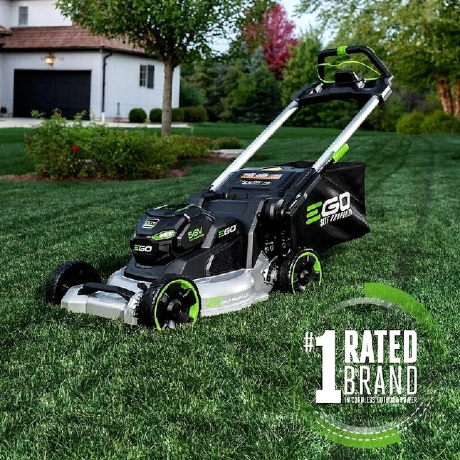 EGO Power+ 22″ Battery-Powered Self-Propelled Lawn Mower