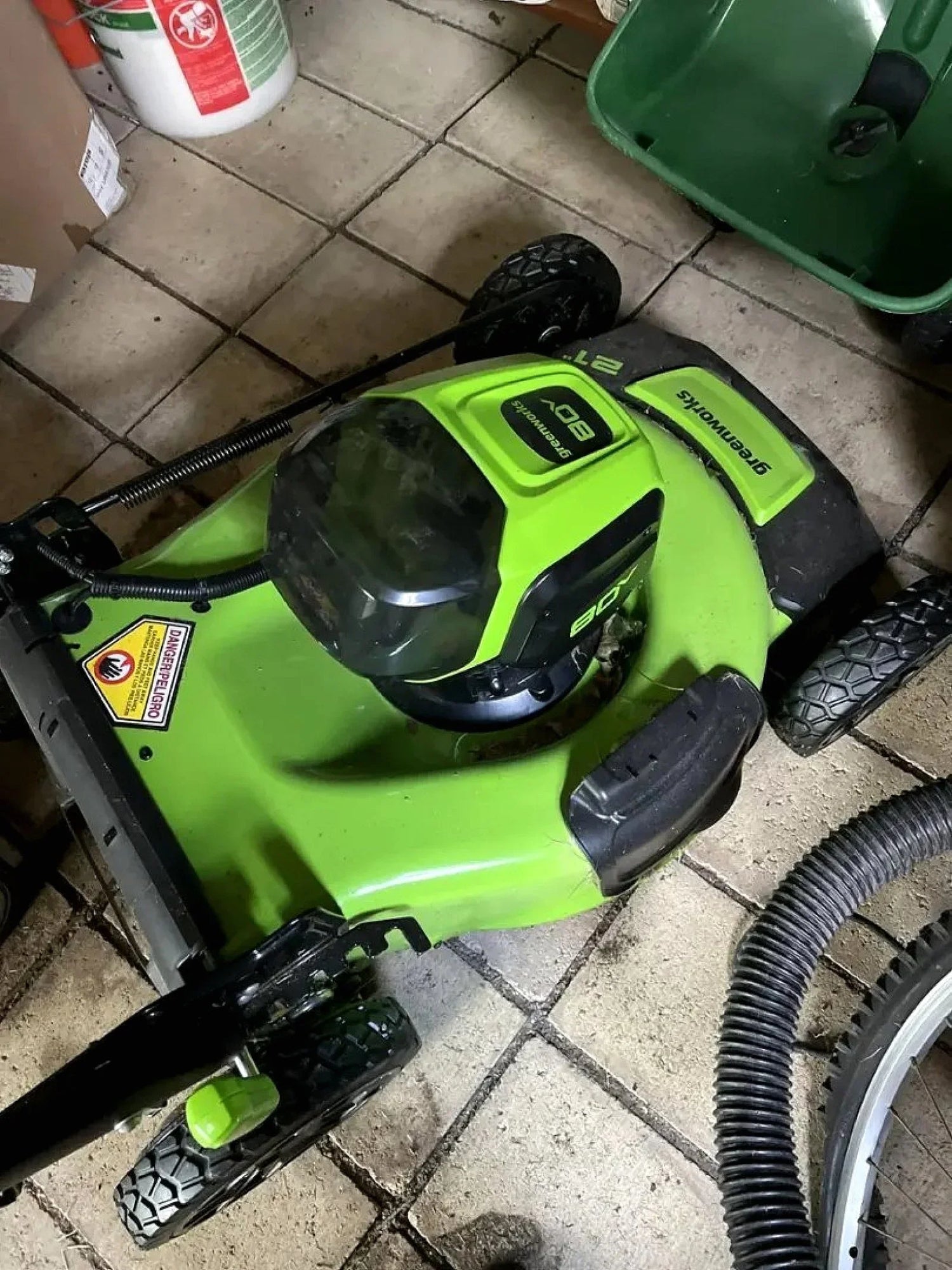Greenworks 80V 21-Inch Cordless Self-Propelled Lawn Mower with 4.0Ah Battery & Charger