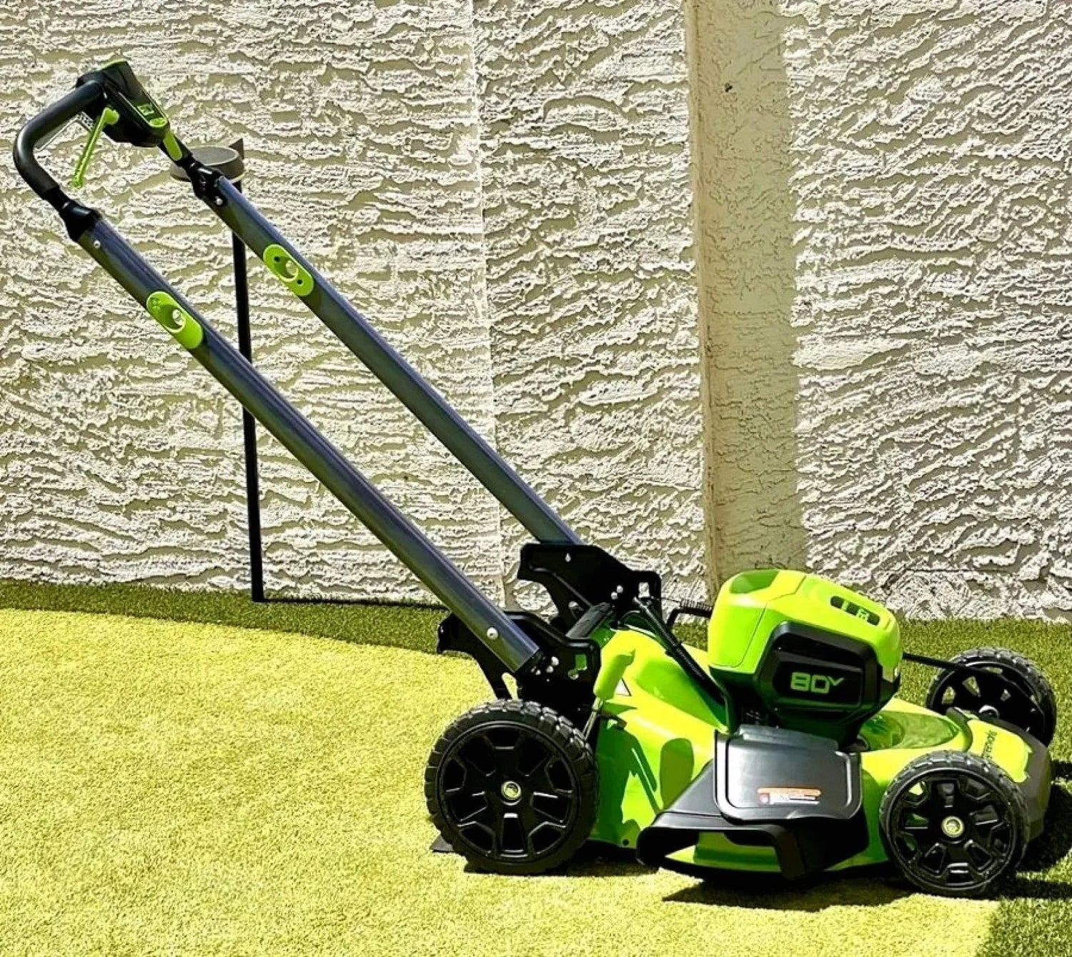 Greenworks 80V 21-Inch Cordless Self-Propelled Lawn Mower with 4.0Ah Battery & Charger