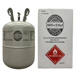11 LB R1234yf Low-GWP Automotive AC Refrigerant