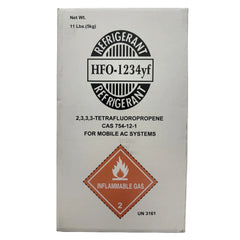 11 LB R1234yf Low-GWP Automotive AC Refrigerant