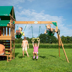 Backyard Discovery Belmont All Cedar Swing Set