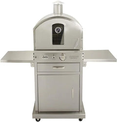 Summerset ‘The Oven’ Outdoor Freestanding Large Capacity Gas Ovens with Pizza Stones, Smoker Box and Mobile Cart, 304 Stainless Steel Construction, Natural Gas