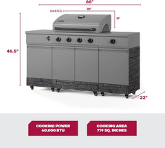 TYTUS Fresno Series 5 Burner Grills TDT-021
