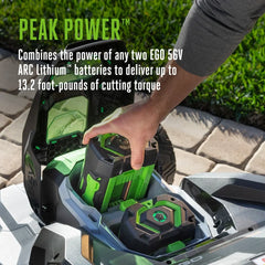 POWER+ Mower 30″ Super Composite Deck with Dual Motors Kit (Two 6Ah Batteries)