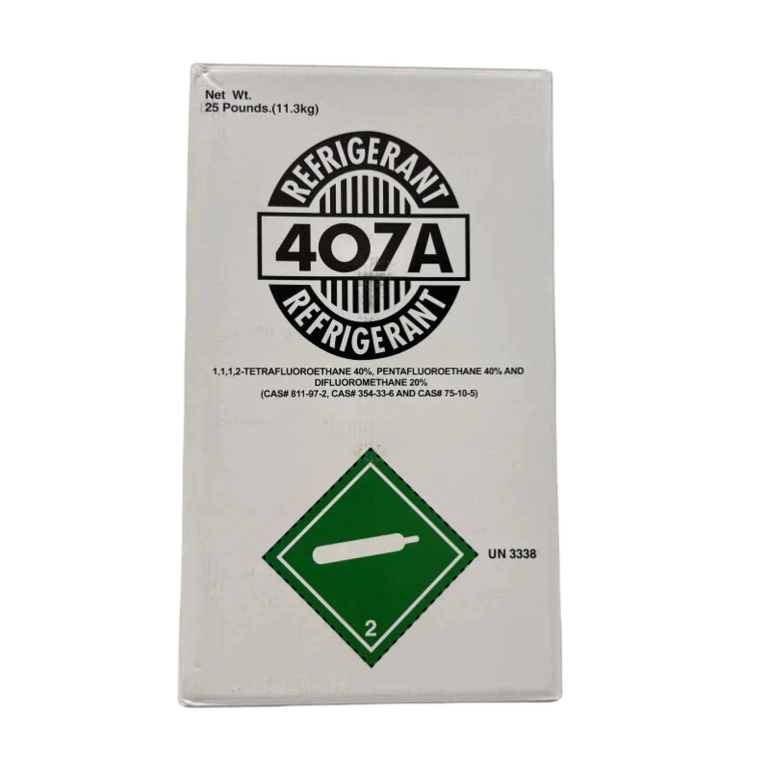 25 LB R-407A HFC Refrigerant Gas for Commercial Cooling Systems