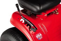 Craftsman T110 42-Inch 17.5 HP Gas Riding Mower with 7-Speed Manual Transmission