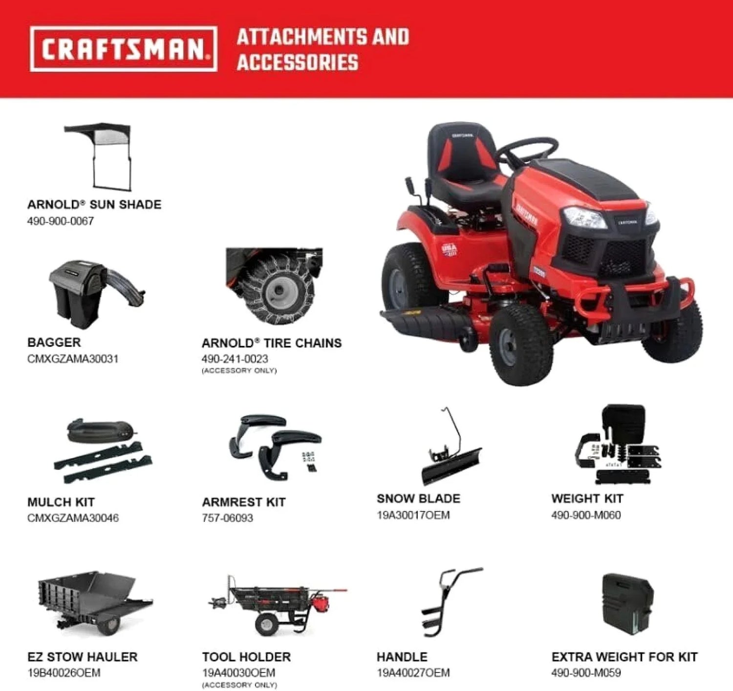 Craftsman T2200K 42-inch 20 HP Hydrostatic Gas Riding Lawn Mower