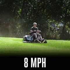 EGO Power+ Electric Riding Lawn Mower, 52″ Deck with Zero Turn Radius, Includes (6) 56V 12.0Ah Batteries and Charger – ZT5207L