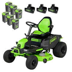 Greenworks 60V 42-Inch Cordless Battery CrossoverT Riding Lawn Mower