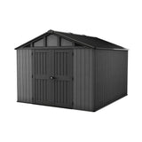 Keter Stronghold 10×11.5 ft Graphite Resin Outdoor Storage Shed