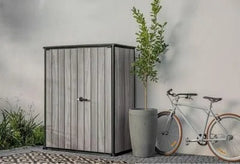 Keter Vertical Storage Shed Storm Grey