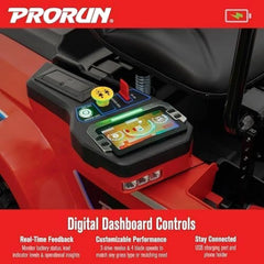 PRORUN PZT60V42 60V 42-inch Brushless Electric Zero Turn Riding Lawn Mower