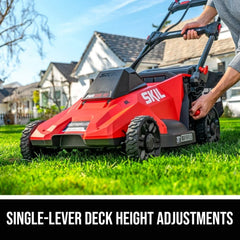 Skil PWR CORE 40-volt, 20-in Self-Propelled Battery Walk Mower with (1) 6 Ah Battery Included | SM4910C-11