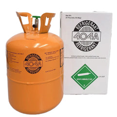 R-404A HFC Refrigerant Gas, 24 LB Cylinder
