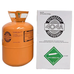 R-404A HFC Refrigerant Gas, 24 LB Cylinder