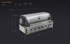 Mont Alpi 805 Built-In Gas Grills