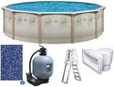 Brazil Premium 27′ x 52″ Round Above Ground Swimming Pool Packages