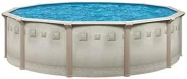 Brazil Premium 27′ x 52″ Round Above Ground Swimming Pool Packages