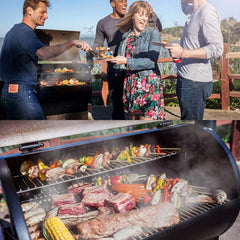 Z Grills Wood Pellet Ultimate 8-in-1 Smoker Grills 1000E
