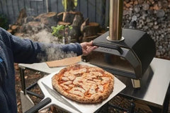 Ooni Karu 2 Pro Multi-Fuel Pizza Ovens – Wood and Gas Outdoor Pizza Oven with Pizza Stone & Integrated Thermometer, Pizza Oven Outdoor, Dual Fuel 16 Inch Pizza Maker, Outdoor Cooking Grill